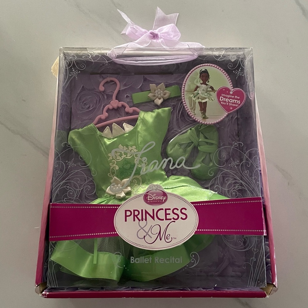 Princess & Me Tiana Ballet Recital 18” Outfit Doll by Disney